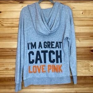 Victoria’s Secret x mlb x 5th & ocean San Francisco Giants v-neck hoodie XS